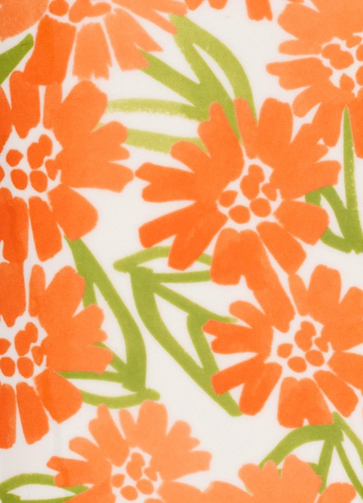 Urban Nature Culture Good Morning Palesa taartplateau 14 x 31 cm - detail 4 orange