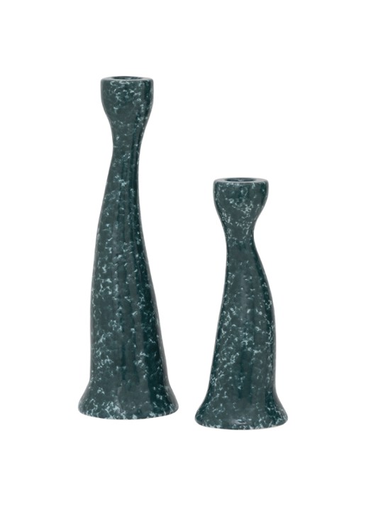 Urban Nature Culture Grace kandelaar 24,5 cm - detail groen