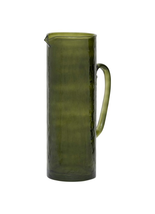 Urban Nature Culture Hammered karaf 26,5 cm - achterkant groen
