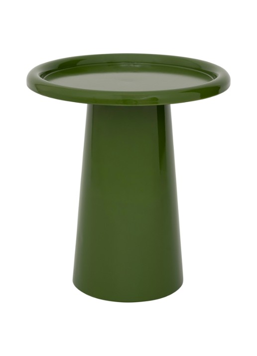 Urban Nature Culture Kimiko bijzettafel 38 cm - voorkant groen