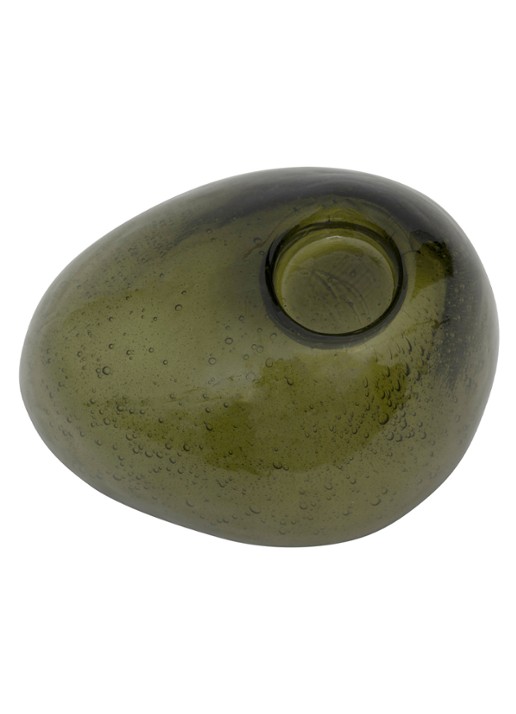 Urban Nature Culture Kivi waxinelichthouder 18 cm - detail 3 groen