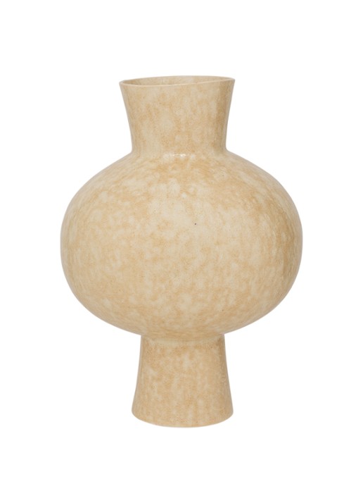 Urban Nature Culture Ren vaas 42 cm - achterkant 3 khaki