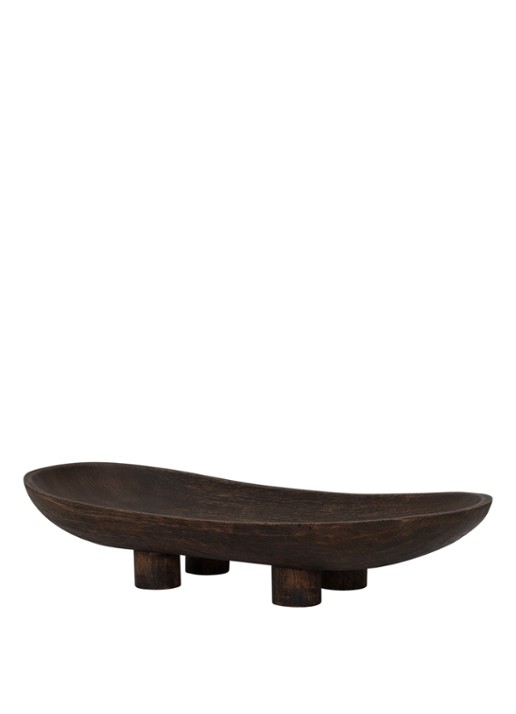 Urban Nature Culture Saki serveerschaal 17 cm - achterkant bruin