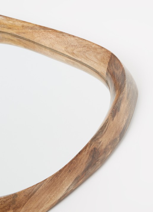 Urban Nature Culture Shizo M wandspiegel 41,3 cm x 43 cm - detail 3 bruin