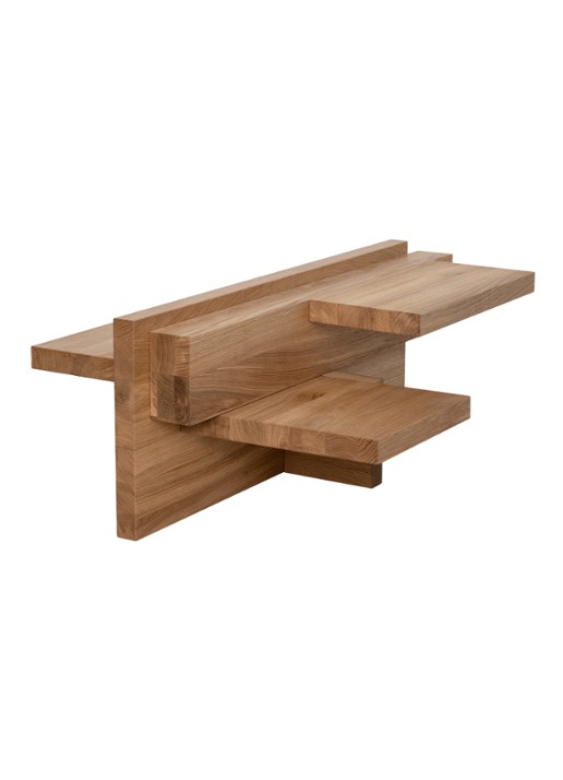 Urban Nature Culture Sienna salontafel 80 x 55 cm - detail 6 bruin