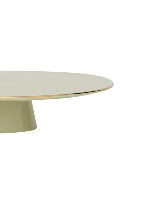 Urban Nature Culture Taartplateau 29 cm - achterkant 4 lichtgroen