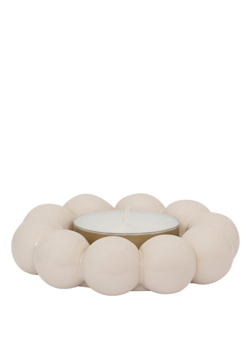 Urban Nature Culture Talon waxinelichthouder 3 cm - detail 4 beige