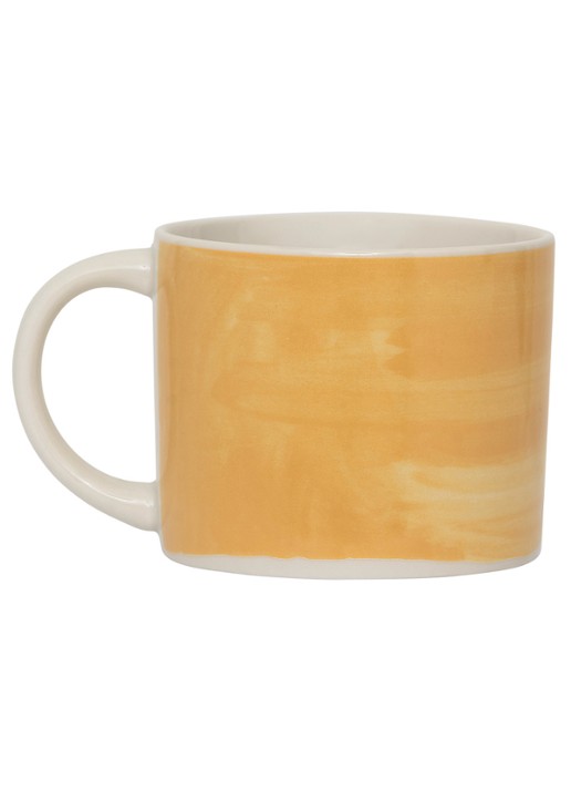 Urban Nature Culture Tazza mok 50 cl - achterkant mosterd
