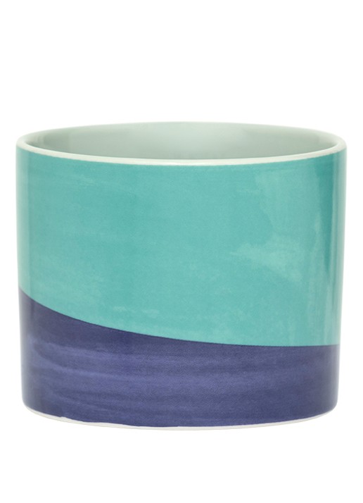 Urban Nature Culture Tazza mok 50 cl - achterkant blauw