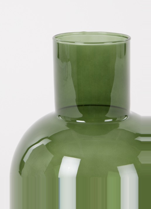 Urban Nature Culture Tummy A vaas 24 cm - detail 3 groen