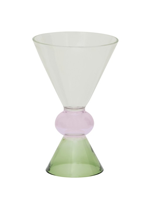 Urban Nature Culture Urban Nature Culture wine glass Ayo, pale green - voorkant groen