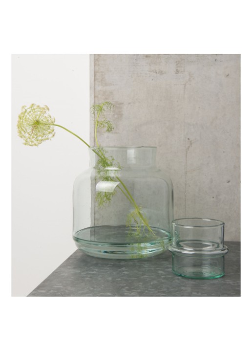 Urban Nature Culture Vaas 23 cm - detail transparant