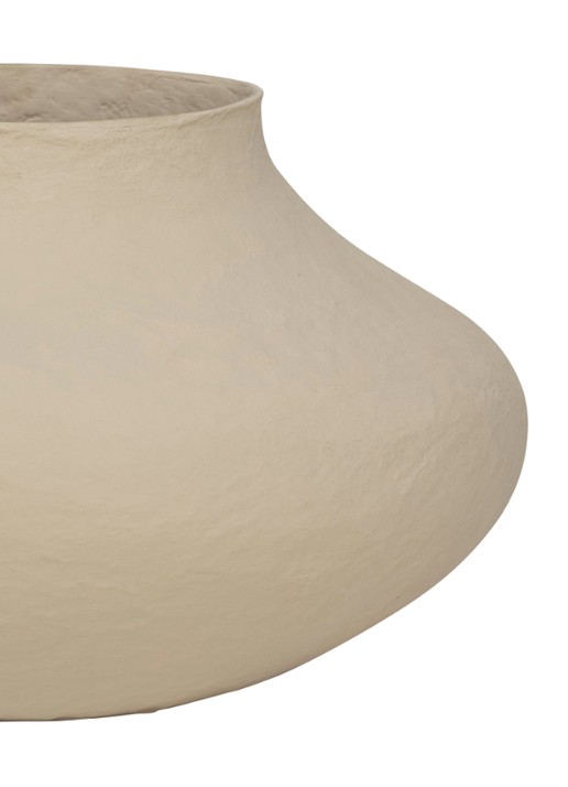 Urban Nature Culture Vif bloempot 28 cm - achterkant 2 khaki
