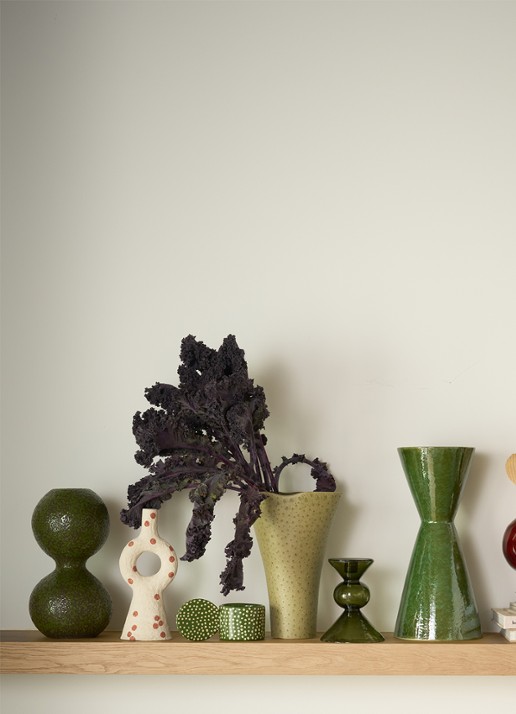 Urban Nature Culture Yuki vaas 38 cm - voorkant 3 bruin