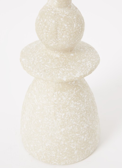 Urban Nature Culture Zola A kandelaar 25 cm - voorkant 2 creme