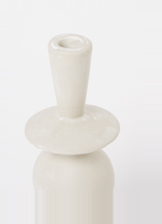 Urban Nature Culture Zola B kandelaar 25 cm - voorkant 2 creme