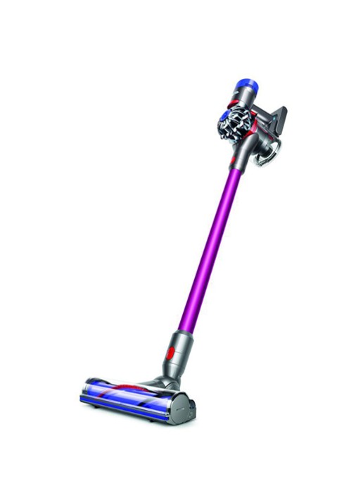 V8 Absolute Pro snoerloze steelstofzuiger 124 cm - nikkel/paars - voorkant paars