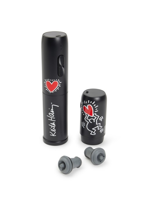 Vacu Vin Keith Haring elektrische wijn set 6-delig