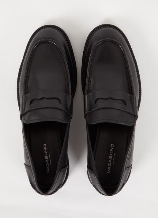 Vagabond Shoemakers Alex M loafer van leer - detail 5 zwart