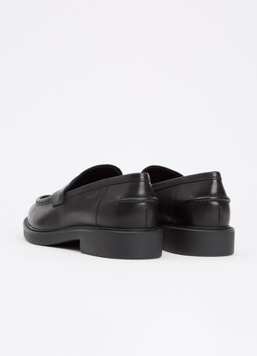 Vagabond Shoemakers Alex M loafer van leer - achterkant 6 zwart