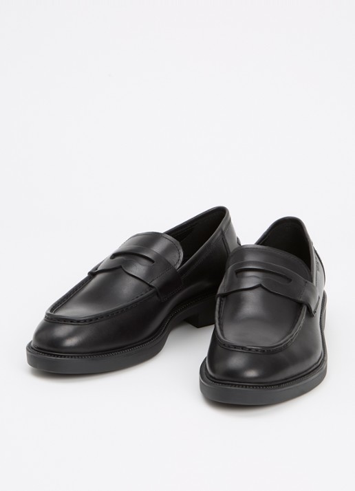 Vagabond Shoemakers Alex M loafer van leer - detail 3 zwart
