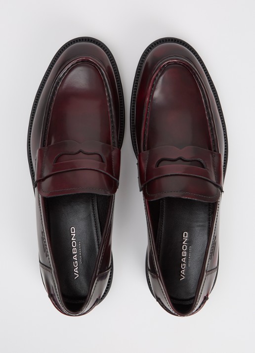 Vagabond Shoemakers Alex M loafer van leer - detail 2 bruin