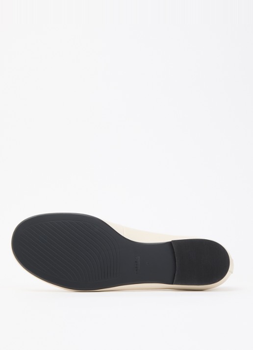 Vagabond Shoemakers Aleya ballerina van schapenleer - detail 4 creme