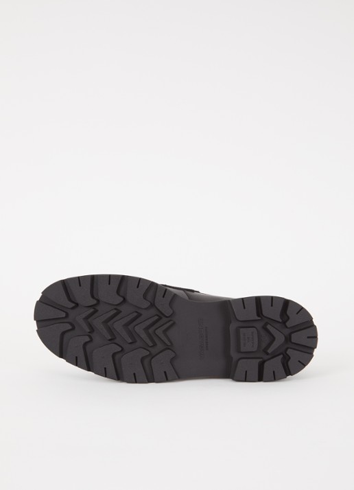 Vagabond Shoemakers Cameron loafer van leer met franjes - detail 5 zwart