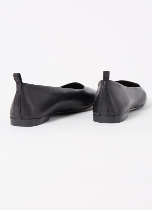 Vagabond Shoemakers Delia ballerina van leer - detail 3 zwart