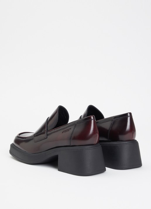 Vagabond Shoemakers Dorah loafer van lakleer - achterkant 5 bordeauxrood