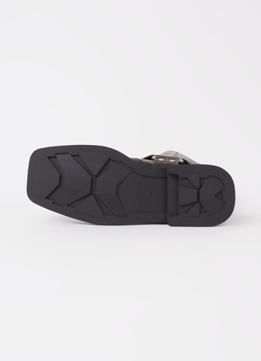 Vagabond Shoemakers Eyra biker boot van leer - detail 5 bruin