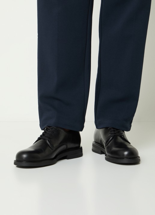 Vagabond Shoemakers Floyd veterschoen van leer - voorkant 5 zwart