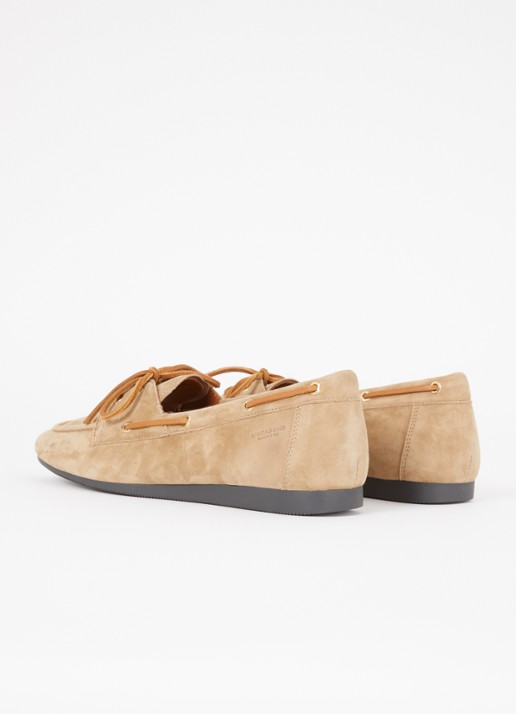 Vagabond Shoemakers Hillary bootschoen van leer  - achterkant beige