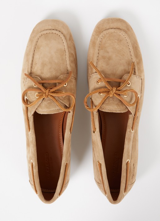 Vagabond Shoemakers Hillary bootschoen van leer  - detail 3 beige