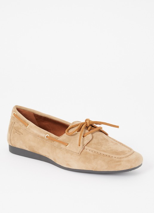Vagabond Shoemakers Hillary bootschoen van leer  - voorkant 5 beige