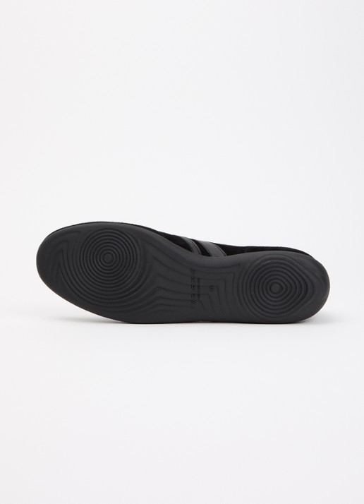 Vagabond Shoemakers Hollie ballerina van suéde met leren details - detail 5 zwart