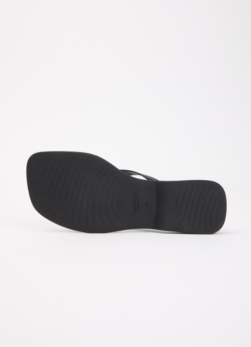 Vagabond Shoemakers Izzy slipper van leer - detail 4 zwart