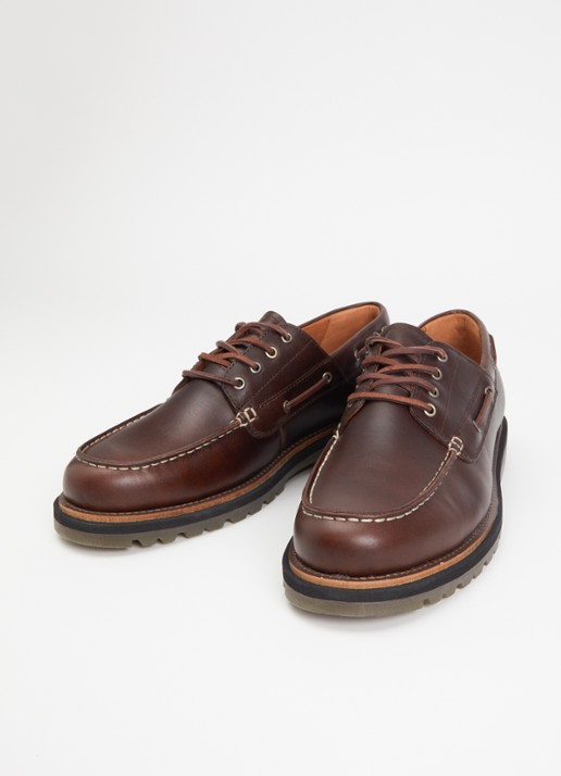 Vagabond Shoemakers Jay bootschoen van leer - detail bruin