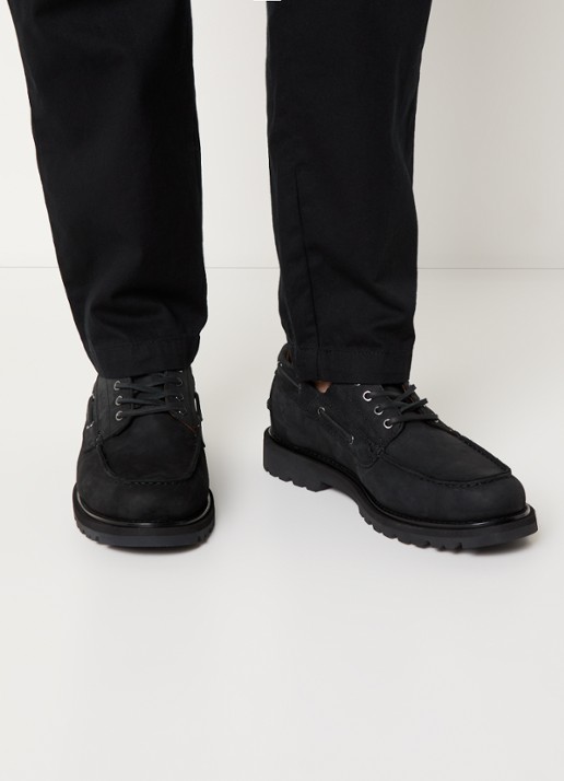 Vagabond Shoemakers Jay bootschoen van nubuck - voorkant 2 zwart