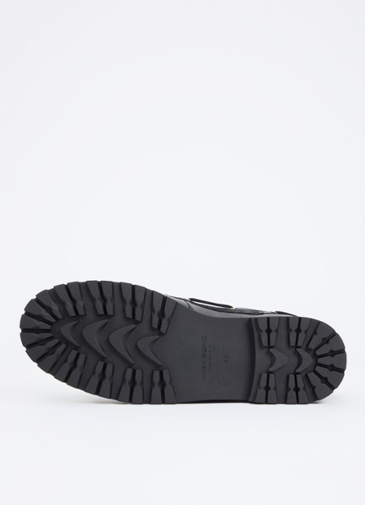 Vagabond Shoemakers Joslyn bootschoen van leer - detail 5 zwart