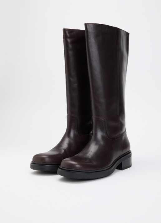 Vagabond Shoemakers Karlie laars van leer - detail 3 donkerbruin