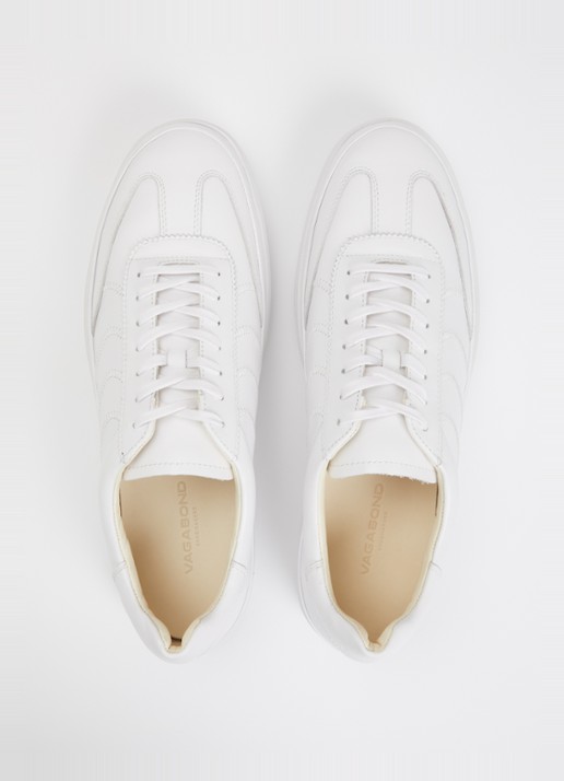Vagabond Shoemakers Leo sneaker van leer - detail 2 wit