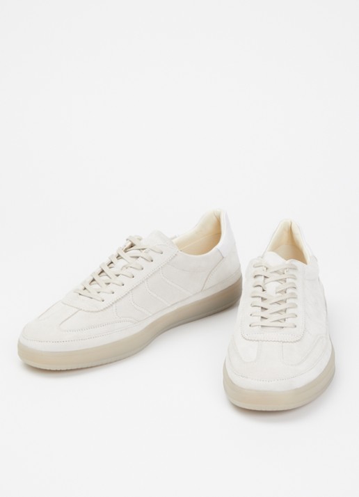 Vagabond Shoemakers Leo sneaker van suède - detail beige