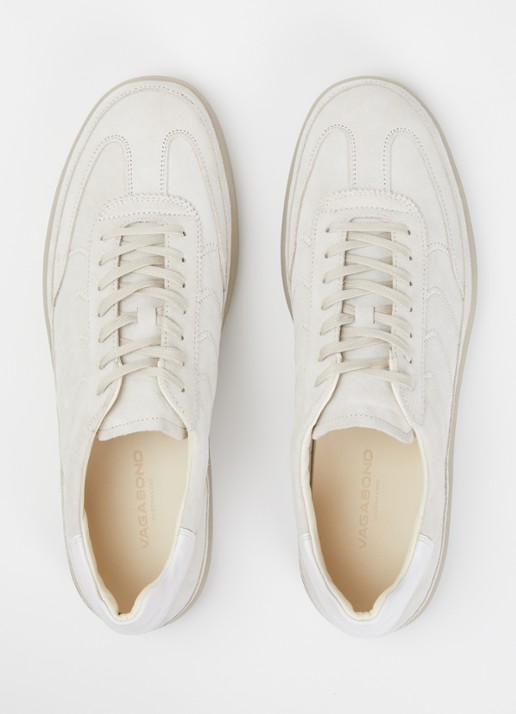 Vagabond Shoemakers Leo sneaker van suède - detail 2 beige