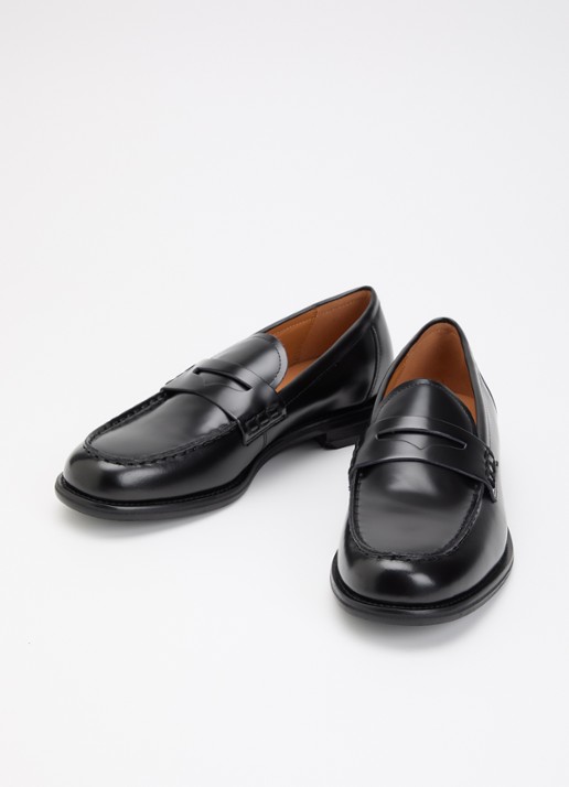 Vagabond Shoemakers Linn loafer van leer - detail zwart