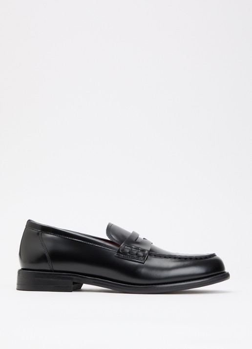 Vagabond Shoemakers Linn loafer van leer - voorkant 4 zwart