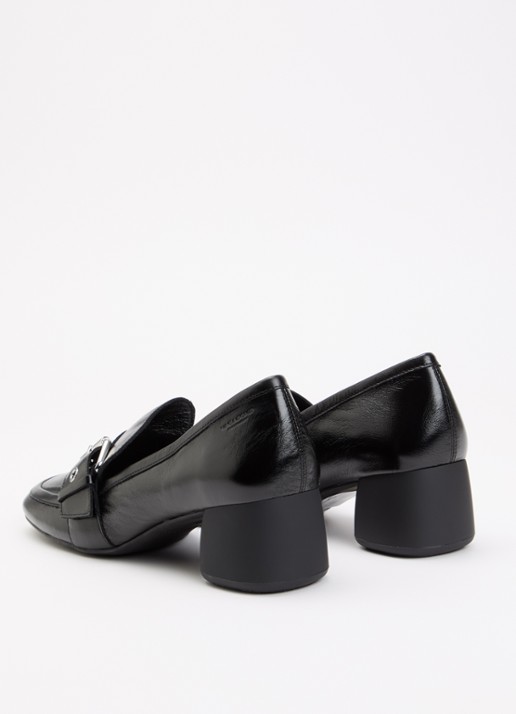 Vagabond Shoemakers Livia pump van leer met gespdetail - achterkant 6 zwart