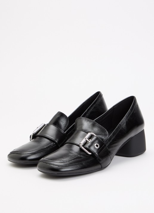 Vagabond Shoemakers Livia pump van leer met gespdetail - detail 3 zwart