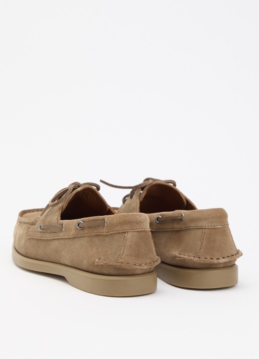 Vagabond Shoemakers Loui M bootschoen van suède - achterkant 5 zand