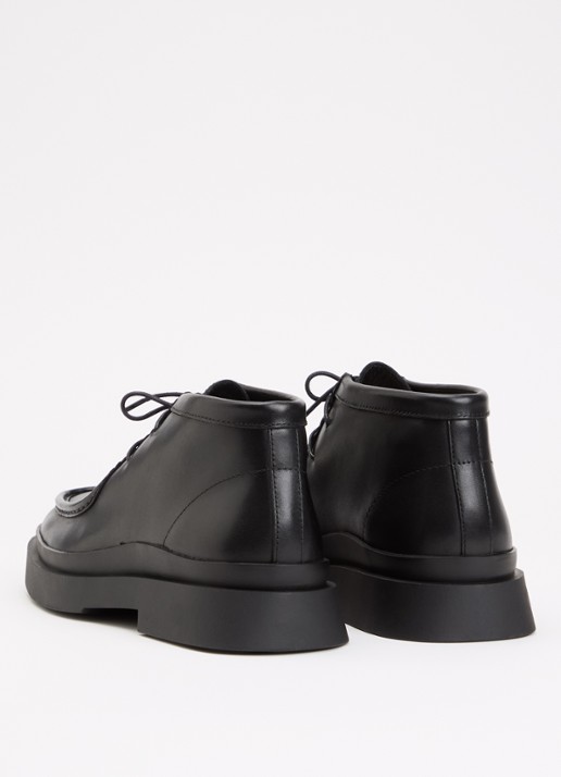 Vagabond Shoemakers Mike veterschoen van leer - achterkant zwart